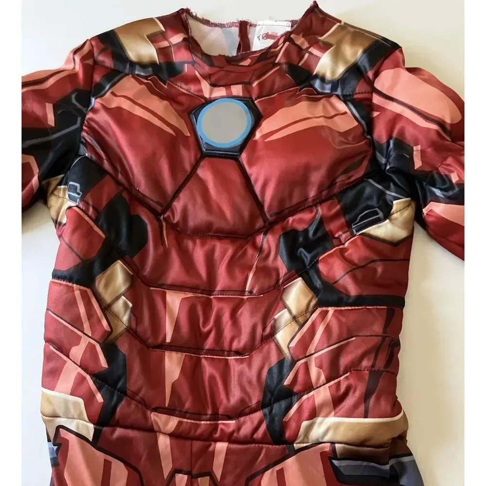 Jazwares Marvel Avengers Iron Man Halloween Costume. Boys Size Medium. EUC!